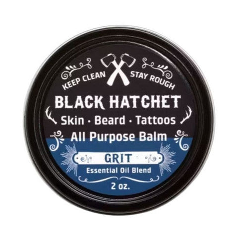 Latika Soap, Black Hatchet All Purpose Balm Grit, 2 Oz Latika Soap