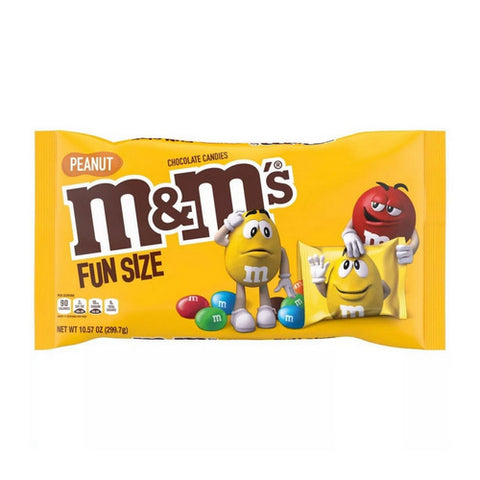 Peanut Chocolate Candy Fun 10.57 Oz (Case Of 16) by M&M