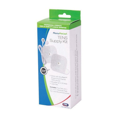 Carex, AccuRelief Tens Universal Supply Kit, 1 Count