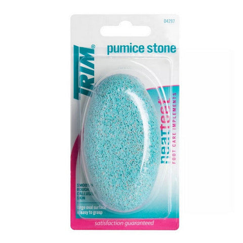 Trim, Neat Feet Easy To Grip Oval Pumice Stone, 1 Count Trim