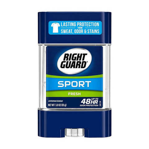 Right Guard, Sport Antiperspirant Deodorant Gel Fresh, 3 Oz Right Guard