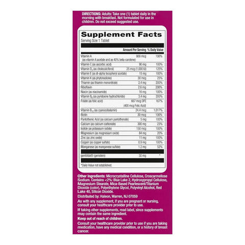 Centrum, Menopause Mulitvitamin And Hot Flash Support, 30 Tabs Centrum