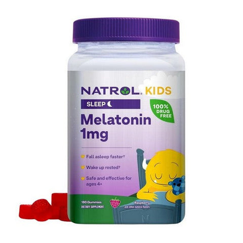 Natrol, Kids Melatonin Berry, 1 Mg, 180 Gummies Natrol