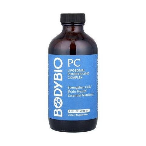 BodyBio, PC Liquid Complex Of Phospholipids, 8 Oz BodyBio