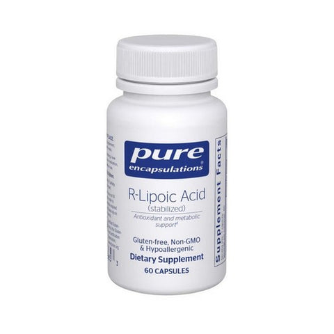 R-Lipoic Acid (Stabilized) 60 Caps by Pure Encapsulations