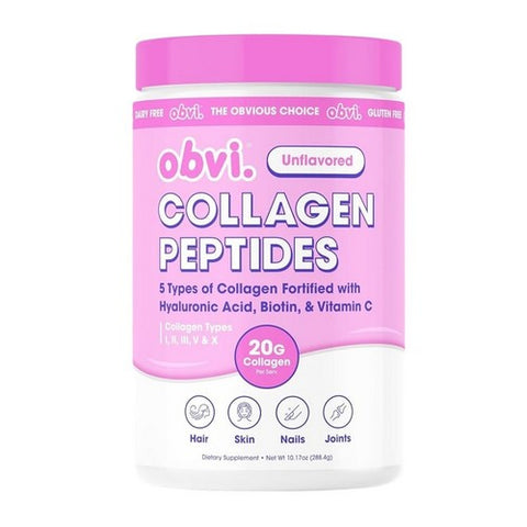 Collagen Peptides Unflavored 10.17 Oz by Obvi