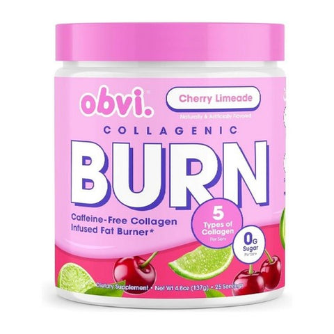 Collagenic Burn Powder Cherry Limeade 4.8 Oz by Obvi