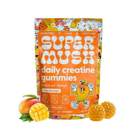 Daily Creatine Supplement Gummies 60 Count by SuperMush