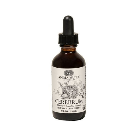 Cerebrum Tonic Memory Plus Energy 2 Oz by Anima Mundi Apothecary