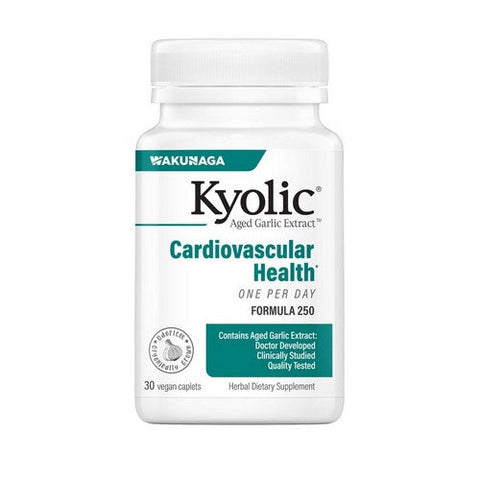 Kyolic, Aged Garlic Extract Cardiovascular Health One Per Day Formula 250, 1000 Mg, 30 Veg Caps Kyolic
