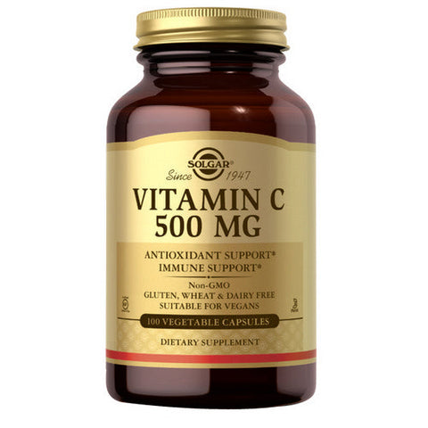 Solgar, Vitamin C, 500 Mg, 100 Veg Caps Solgar
