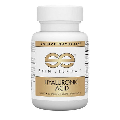 Source Naturals, Hyaluronic Acid, 50 mg, from BioCell Collagen II 30 tabs Source Naturals