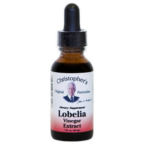 Dr. Christophers Formulas, Lobelia Herb Extract, Vinegar 1 OZ Dr. Christophers Formulas