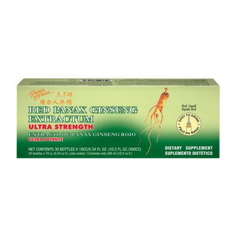 Prince Of Peace, Red Panax Ginseng Extractum Ultra Strength, 30 Bottles Prince Of Peace