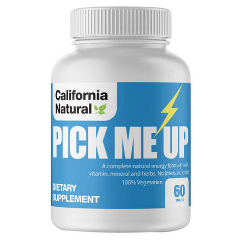 California Natural, Pick Me Up Vitamin, 60 Tabs California Natural