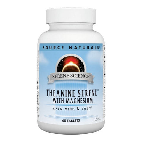 Source Naturals, Theanine Serene, 60 Tabs Source Naturals