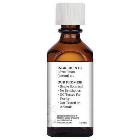 Aura Cacia, Lemon Essential Oil, 2 Oz Aura Cacia