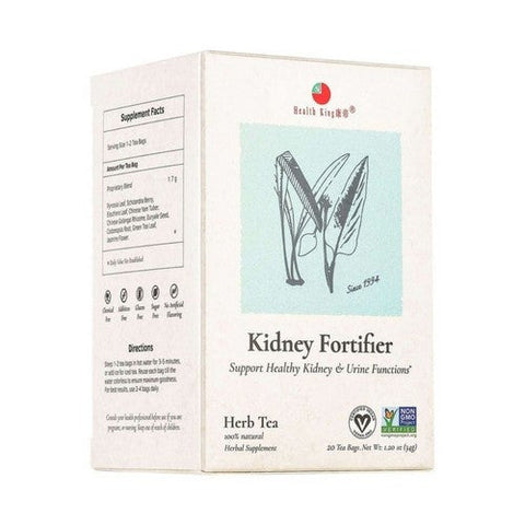 Health King, Kidney Fortifier Tea, 20 Bags Health King