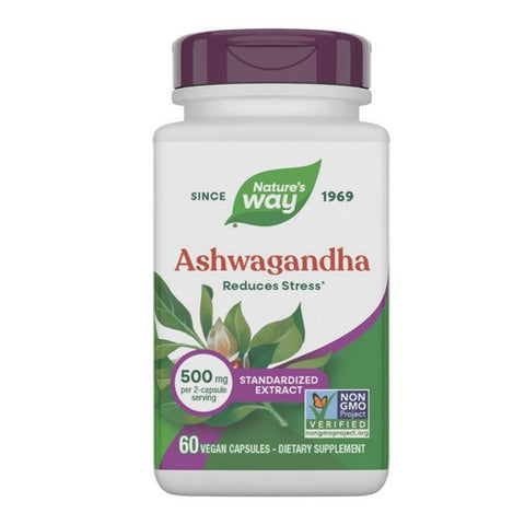 Ashwagandha 60 Vegicaps by Nature's Way