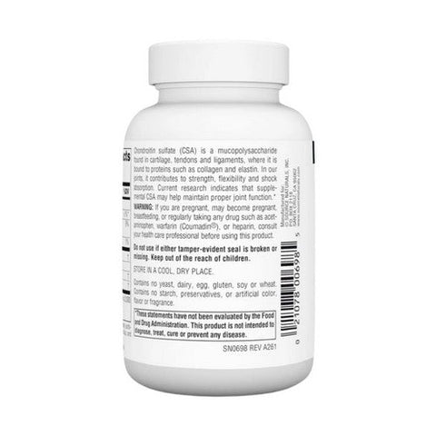Source Naturals, Chondroitin Sulfate, 400 MG, 120 Tabs Source Naturals
