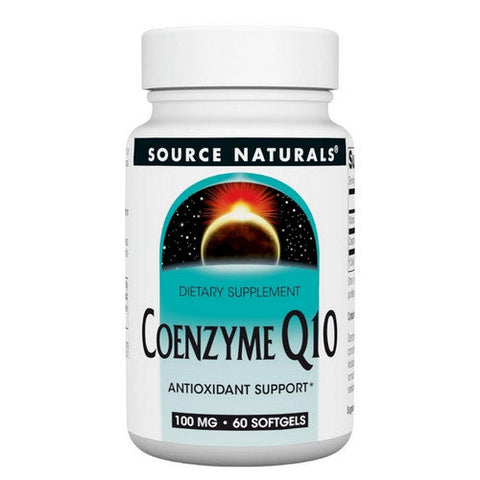 Source Naturals, Coenzyme Q10, 100 mg, 60 Softgel Source Naturals