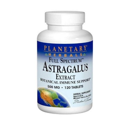 Planetary Herbals, Full Spectrum Astragalus Extract, 120 Tabs Planetary Herbals