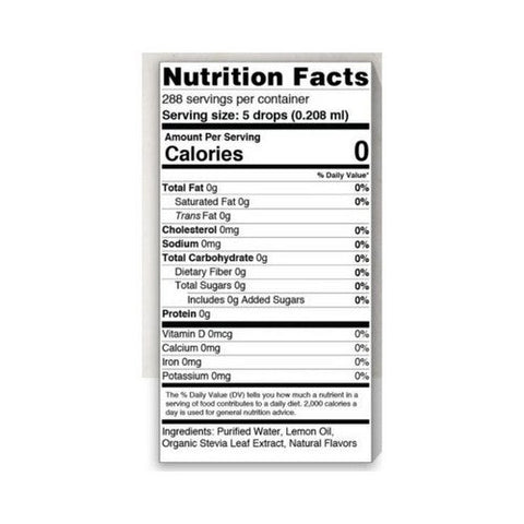 Sweetleaf Stevia, Sweetener Sweet Drops Lemon Drop, 2 Oz Sweetleaf Stevia