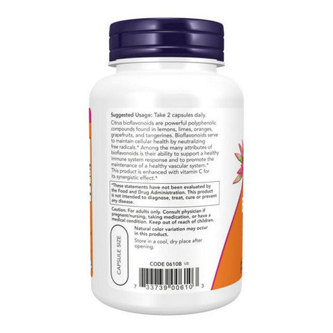 Now Foods, Citrus Bioflavonoid, 700 mg, 100 Caps Now Foods