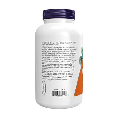 Now Foods, Calcium-Magnesium, 500/250 mg, 250 Tabs Now Foods