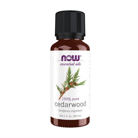 Now Foods, Essential Oils 100% Pure Cedarwood Oil, 1 Oz Now Foods