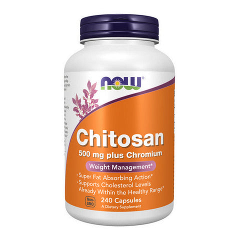 Now Foods, Chitosan plus Chromium, 500 mg, 240 Caps Now Foods