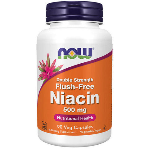 Now Foods, Flush Free Niacin, 500 mg, 90 Veg Caps Now Foods