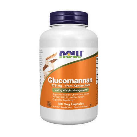 Now Foods, Glucommanan, 575 Mg, 180 Veg Caps Now Foods