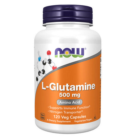 Now Foods, L-Glutamine, 500 mg, 120 Caps Now Foods