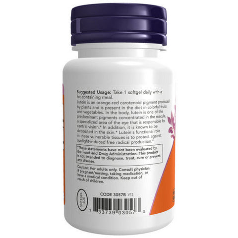 Now Foods, Lutein, 10 mg, 120 Sgels Now Foods