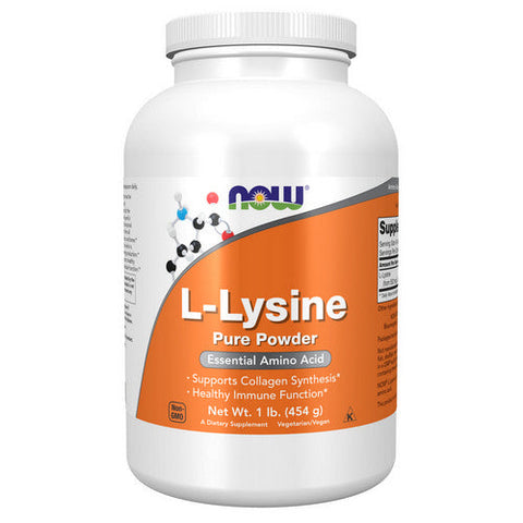 Now Foods, L-Lysine Powder, POWDER, 1 Lb Now Foods