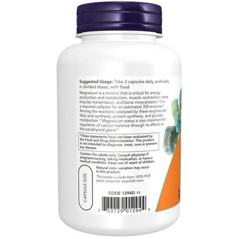 Now Foods, Magnesium Citrate, 120 Vcaps Now Foods
