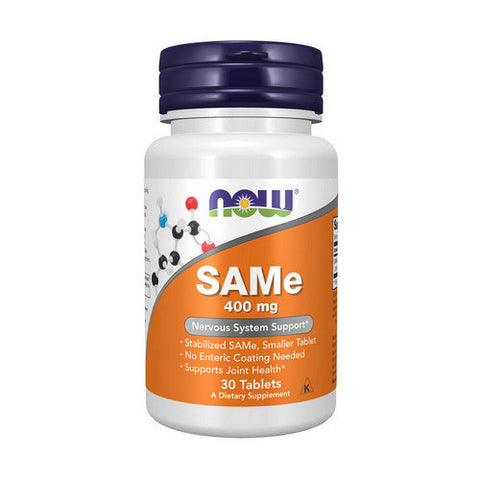 Now Foods, Sam-E, 400 mg, 30 Tabs Now Foods