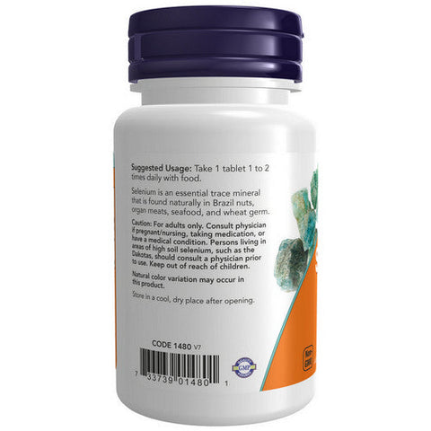 Now Foods, Selenium, 100 Mg, 100 Tabs Now Foods