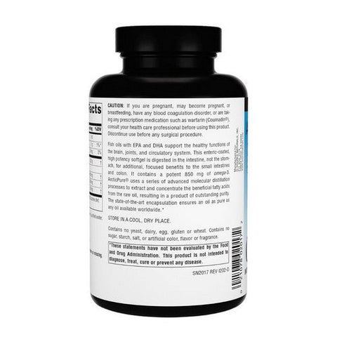 Source Naturals, ArcticPure Omega-3, 1125 mg, 120 Softgels Source Naturals