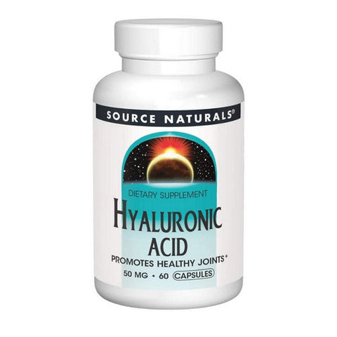 Source Naturals, Hyaluronic Acid, 50 mg, 60 Caps Source Naturals
