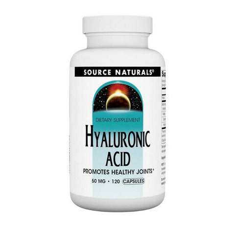 Source Naturals, Hyaluronic Acid, 50 mg, 120 Caps Source Naturals