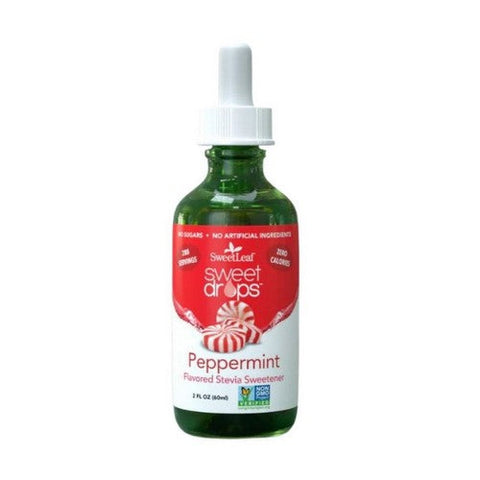 Sweetleaf Stevia, SweetLeaf Liquid Stevia, Peppermint 2 Fl Oz Sweetleaf Stevia