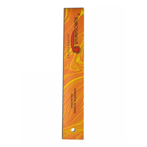 Auroshikha Candles and Incense, Incense Geranium, (joie Du Soliel) 10 Gm Auroshikha Candles and Incense