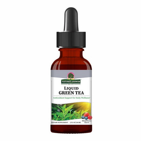 Nature's Answer, Liquid Green Tea Mixed Berry, 2 Oz Nature's Answer