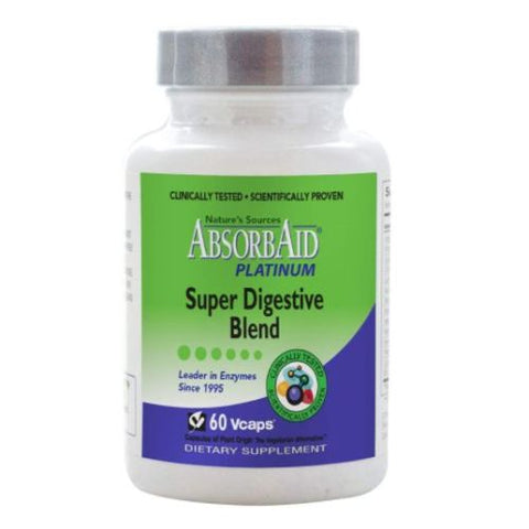 Absorbaid, AbsorbAid Platinum, 60 Vegicaps Absorbaid