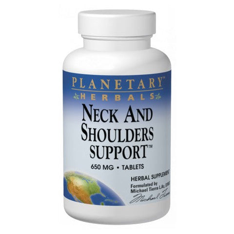 Planetary Herbals, Neck And Shoulder Support, 120 Tabs Planetary Herbals