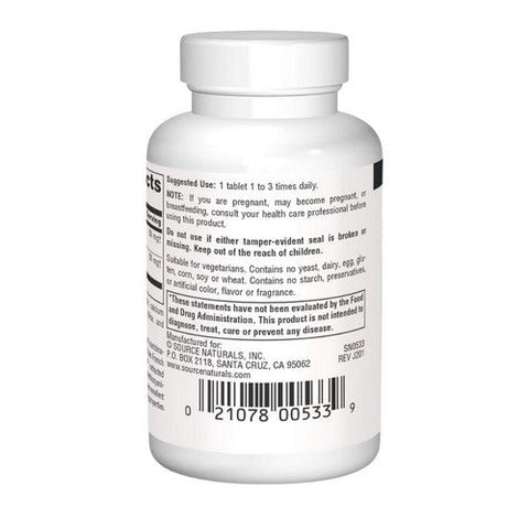 Source Naturals, Pycnogenol and Grape Seed Extract, 100 60 Tabs Source Naturals