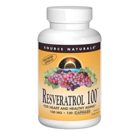 Source Naturals, Resveratrol, 100 mg, 120 caps Source Naturals