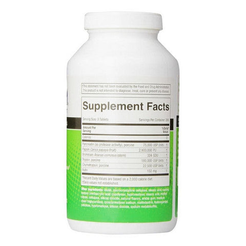 Naturally Vitamins, Systemic Enzyme Formula, 800 TAB Naturally Vitamins
